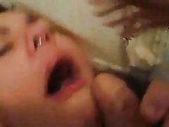 Amateur, Blowjob, Brunette, Close Up