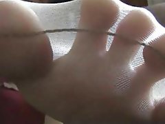 Brunette, Femdom, Foot Fetish, POV